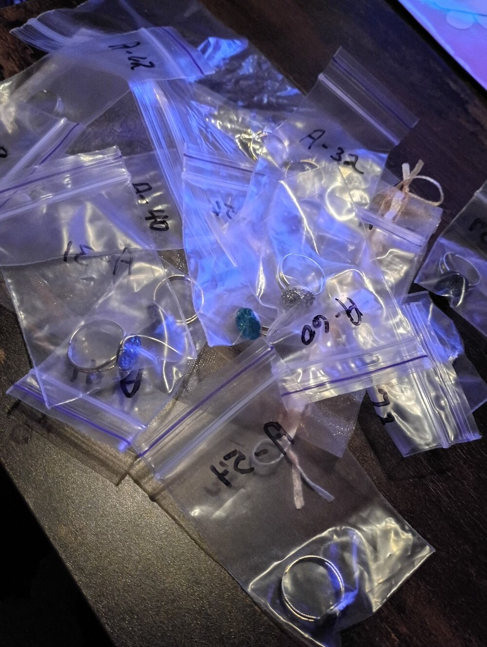 NEW 14 ASSORTED ADJUSTABLE RINGS